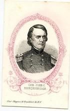 09x078.5 - General John C. Breckenridge C. S. A., Civil War Portraits from Winterthur's Magnus Collection